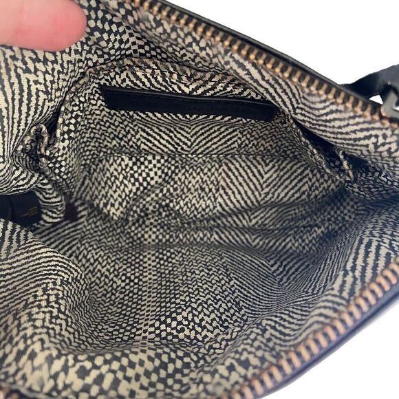 Rebecca Minkoff Mini Mac Black Leather Crossbody Chain Strap - Picture 6 of 10